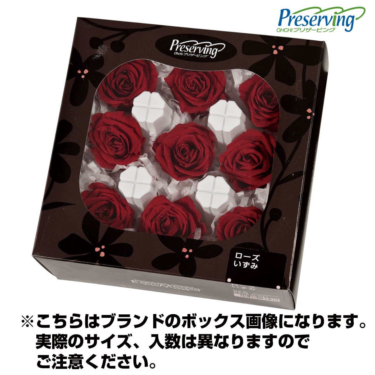 Amazon｜大地農園 プリザーブドフラワー 輪菊中 白 6輪入り 約花径4~5